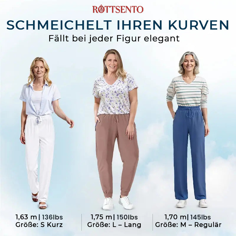 StretchActive – Ultraweiche, dehnbare Damen-Freizeithose mit schönem Fall
