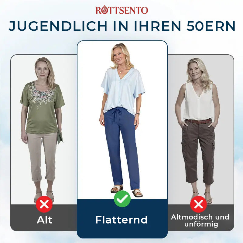 StretchActive – Ultraweiche, dehnbare Damen-Freizeithose mit schönem Fall