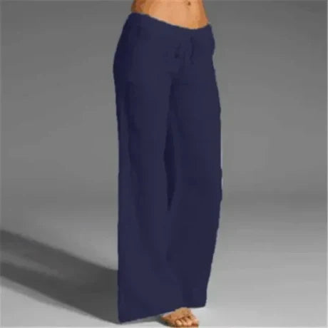 Leinenhose Sommer Herren Casual Hose Bequem