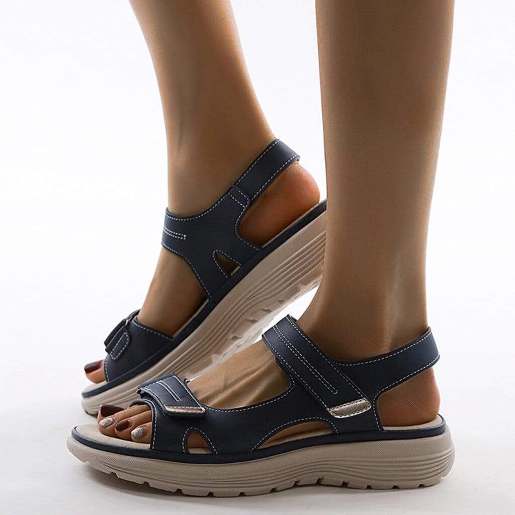 Damen Orthopädische Sandalen mit verstellbaren Riemen