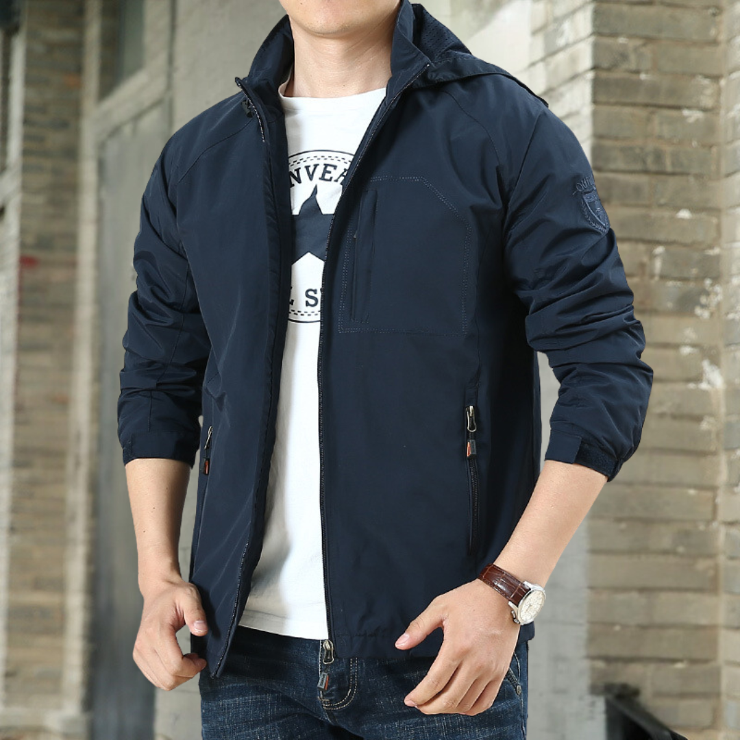 Leichte Herren Übergangsjacke: Zeitloses Design & Komfort