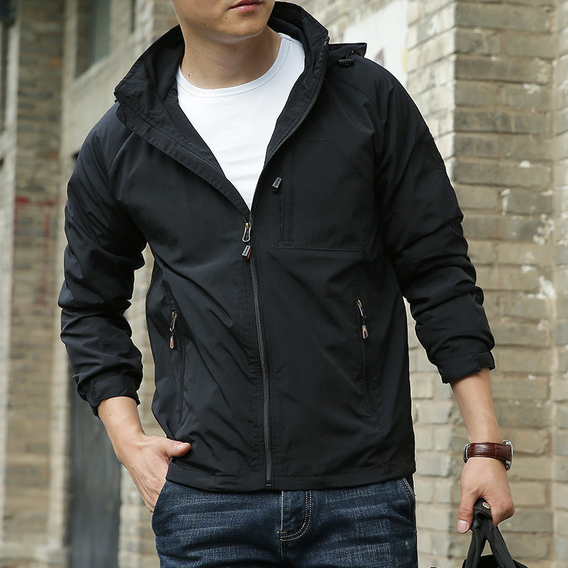 Leichte Herren Übergangsjacke: Zeitloses Design & Komfort