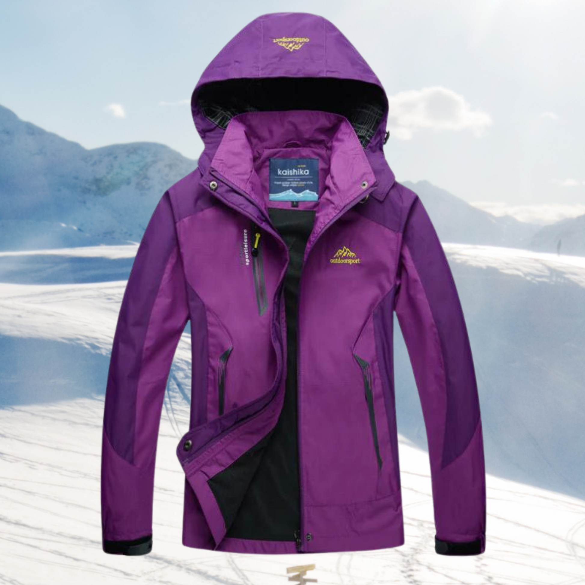 Wasserdichte Damen Wanderjacke - Stilvoll & Hochwertig