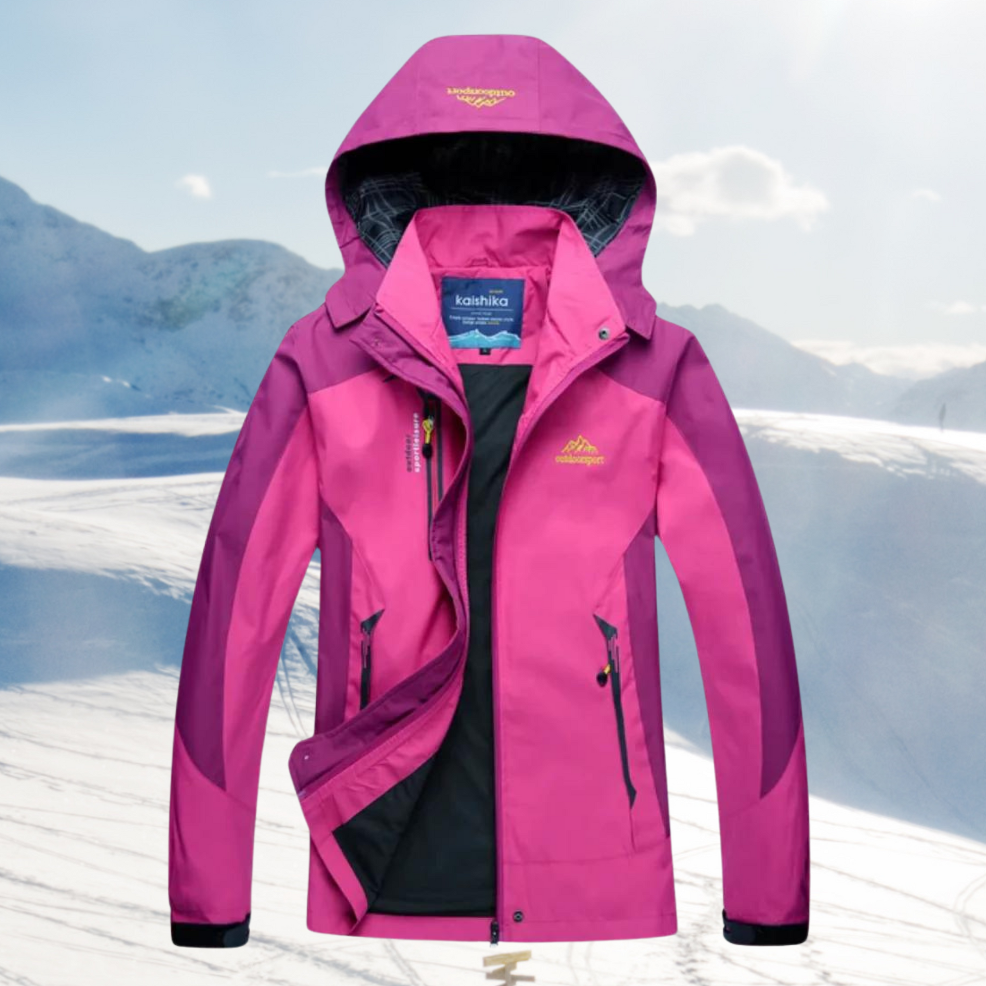 Wasserdichte Damen Wanderjacke - Stilvoll & Hochwertig