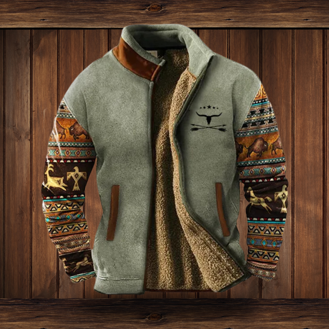 Merino Fleecejacke für Outdoor-Aktivitäten