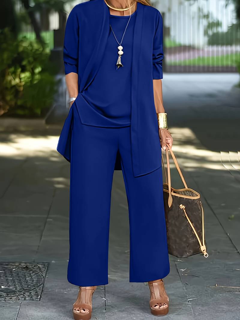 Elegantes Damen-3-teiliges Outfit