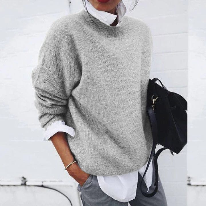 Weicher Kaschmirpullover - Klassisches Design & Komfort