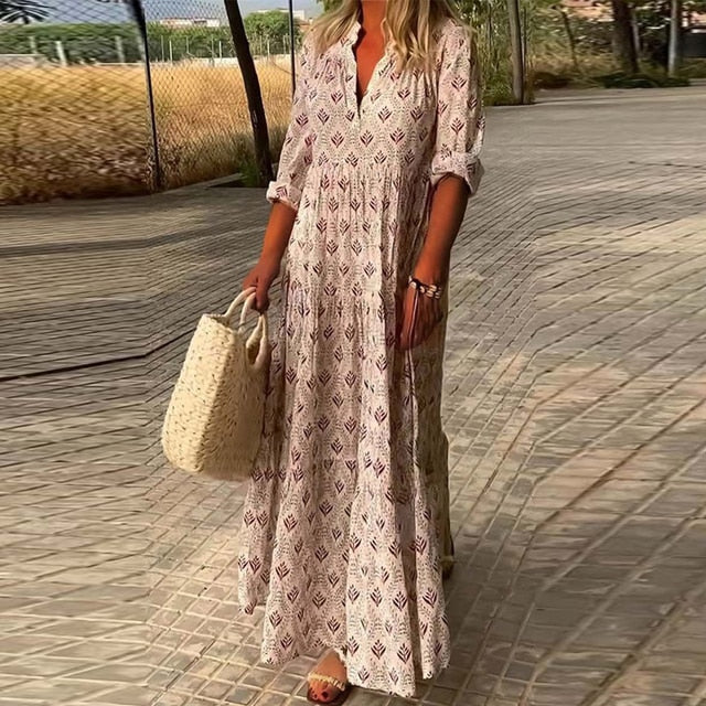 Stilvolles und luftiges Damenkleid