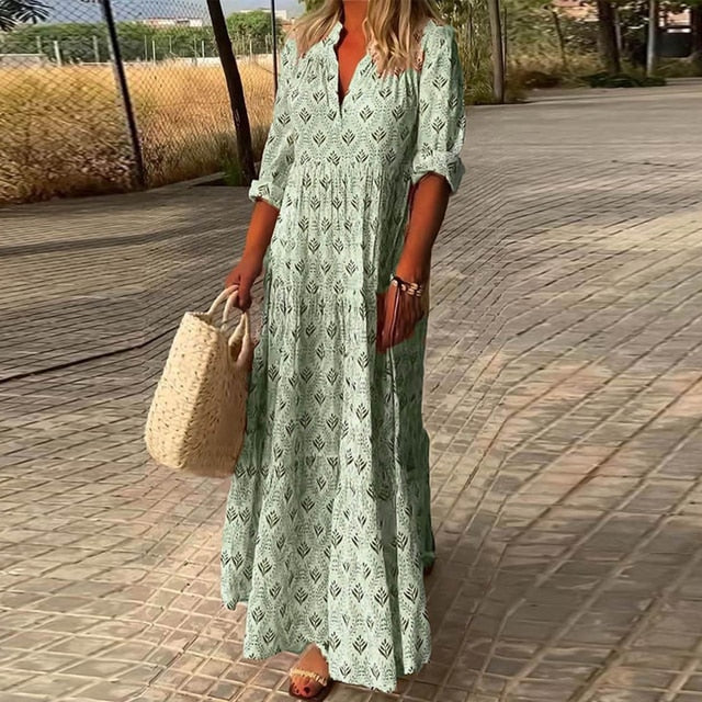 Stilvolles und luftiges Damenkleid
