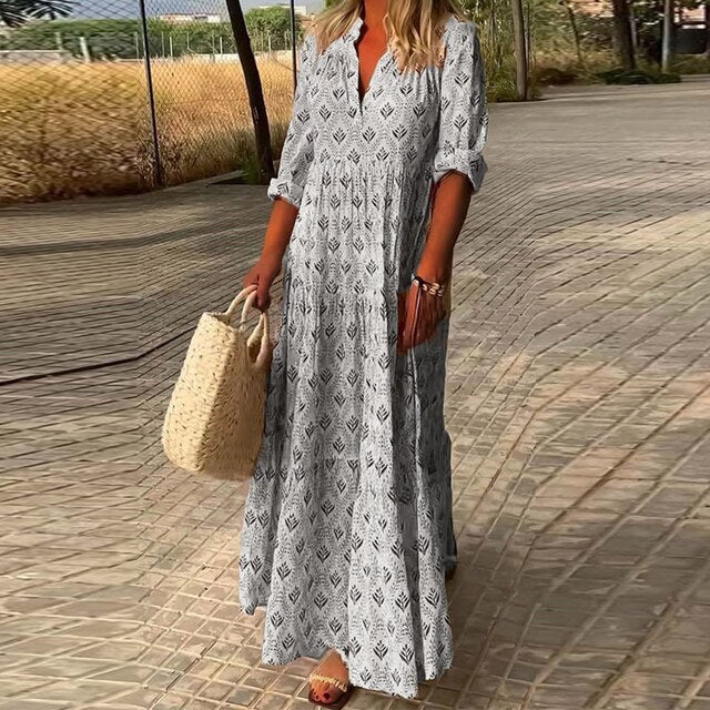 Stilvolles und luftiges Damenkleid