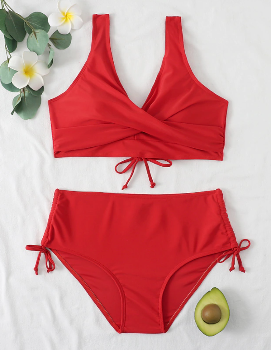 Sommerlicher Zweiteiliger Bikini