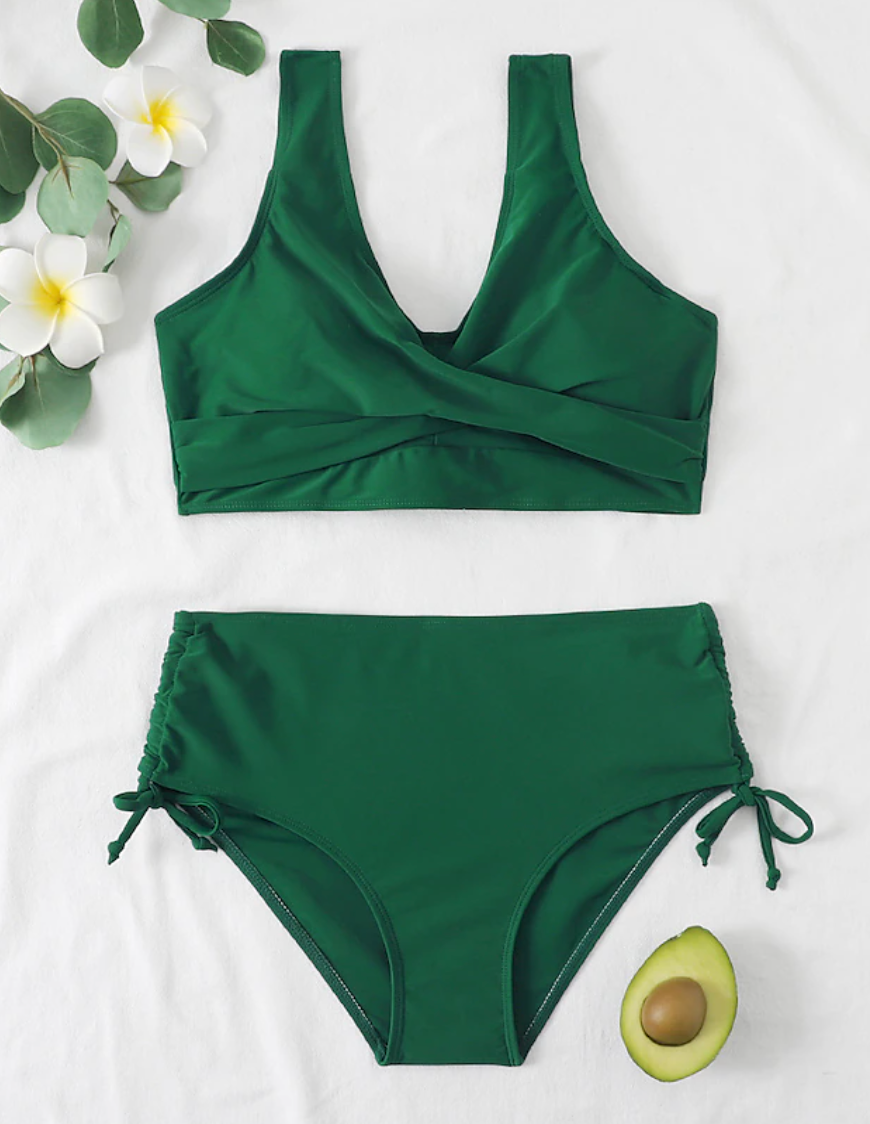 Sommerlicher Zweiteiliger Bikini