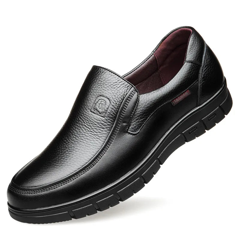 Herren Lederschuhe Freizeit Sneaker Loafer