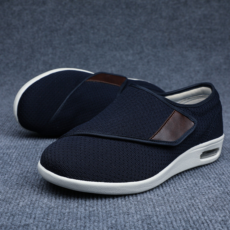 Weite Diabetikerschuhe mit Klettverschluss