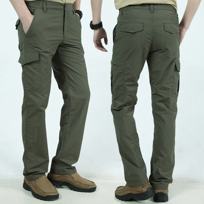 Herren Cargohose mit Klappentaschen - Funktional & Stilvoll
