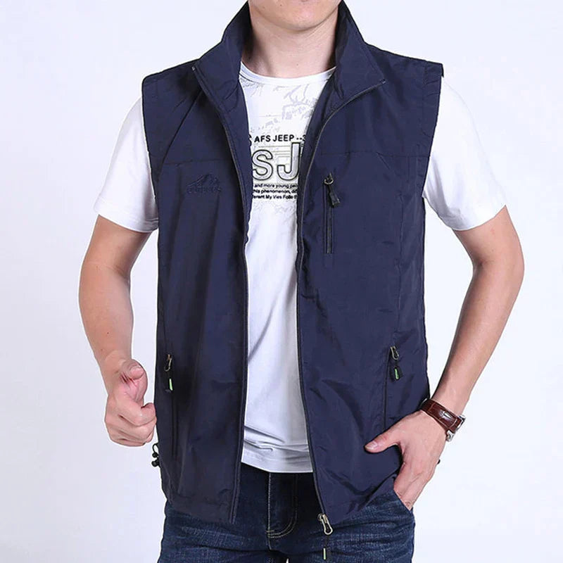 Herren Outdoor-Bodywarmer: Leicht & Vielseitig