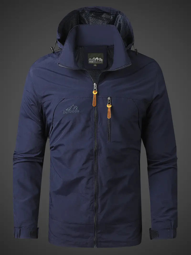 Wasser- und Winddichte Herren Outdoorjacke