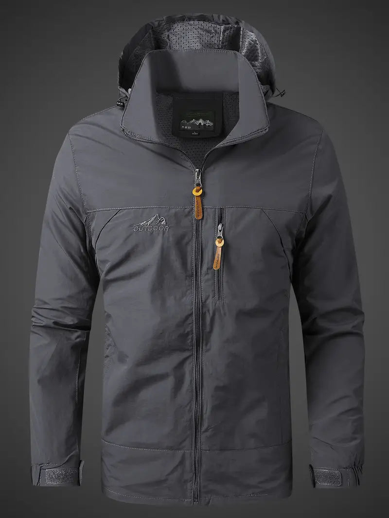 Wasser- und Winddichte Herren Outdoorjacke