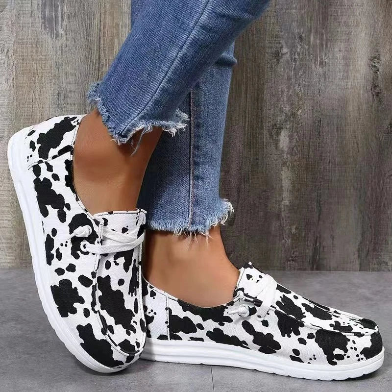 Damen Schnürschuhe aus weichem Leder - bequem & trendy