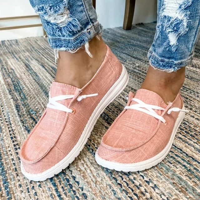 Damen Schnürschuhe aus weichem Leder - bequem & trendy