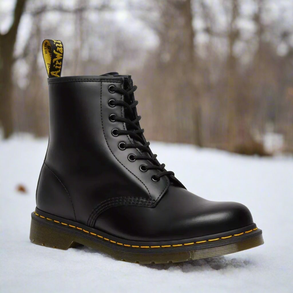Damen Schnürstiefel mit robuster Sohle