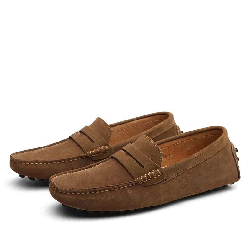 Wildlederschuhe Slipper Italienischer Stil