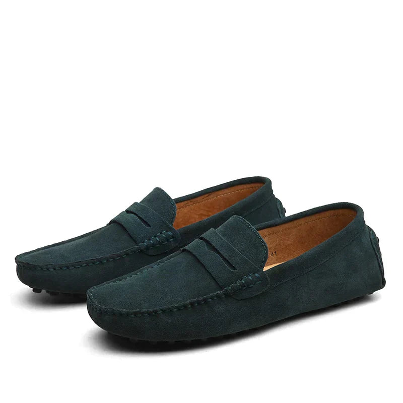 Wildlederschuhe Slipper Italienischer Stil