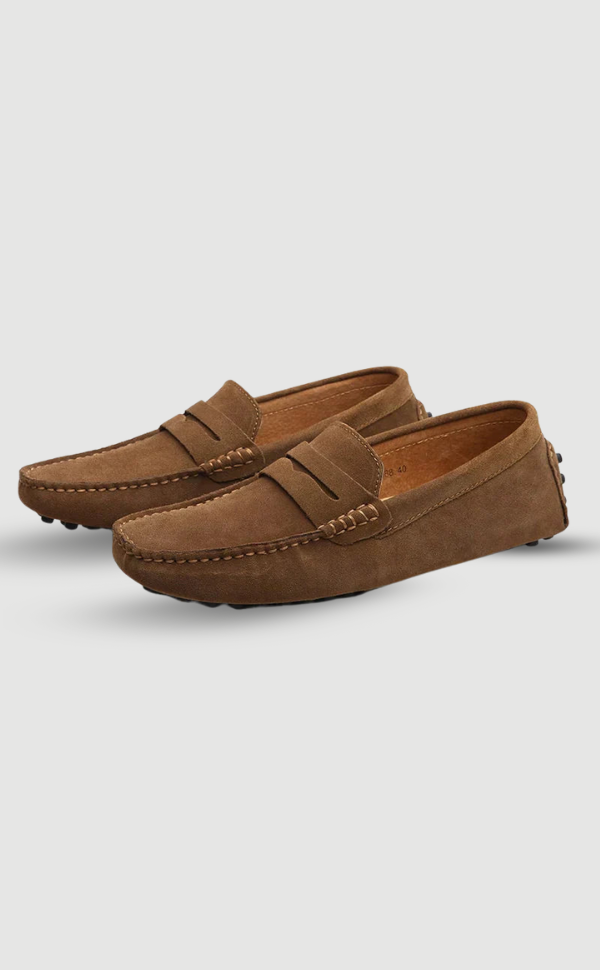 Wildlederschuhe Slipper Italienischer Stil