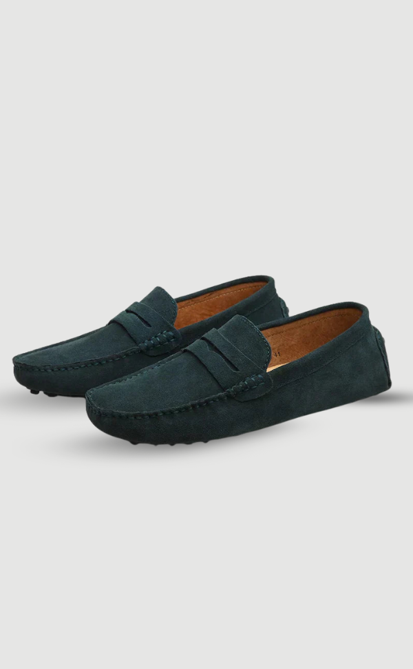 Wildlederschuhe Slipper Italienischer Stil