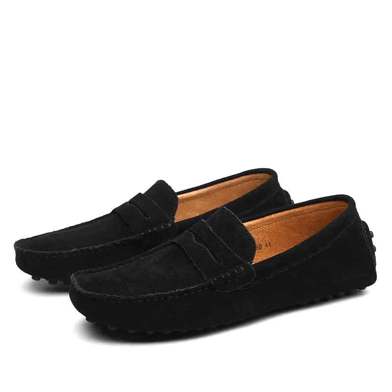 Wildlederschuhe Slipper Italienischer Stil