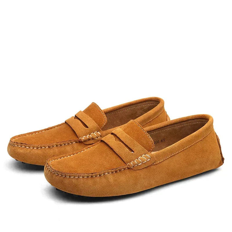 Wildlederschuhe Slipper Italienischer Stil