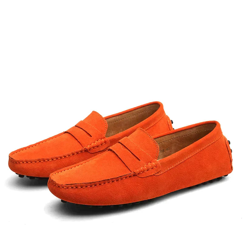 Wildlederschuhe Slipper Italienischer Stil