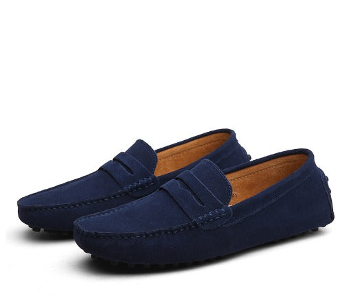 Wildlederschuhe Slipper Italienischer Stil