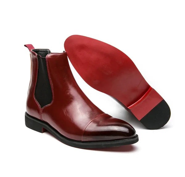 Elegante Herren-Lederstiefel: Komfort und Stil vereint