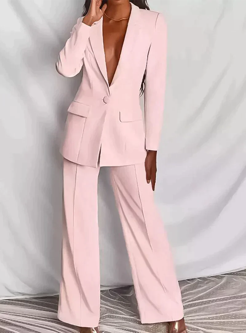 Elegantes Blazer-Hosen-Set
