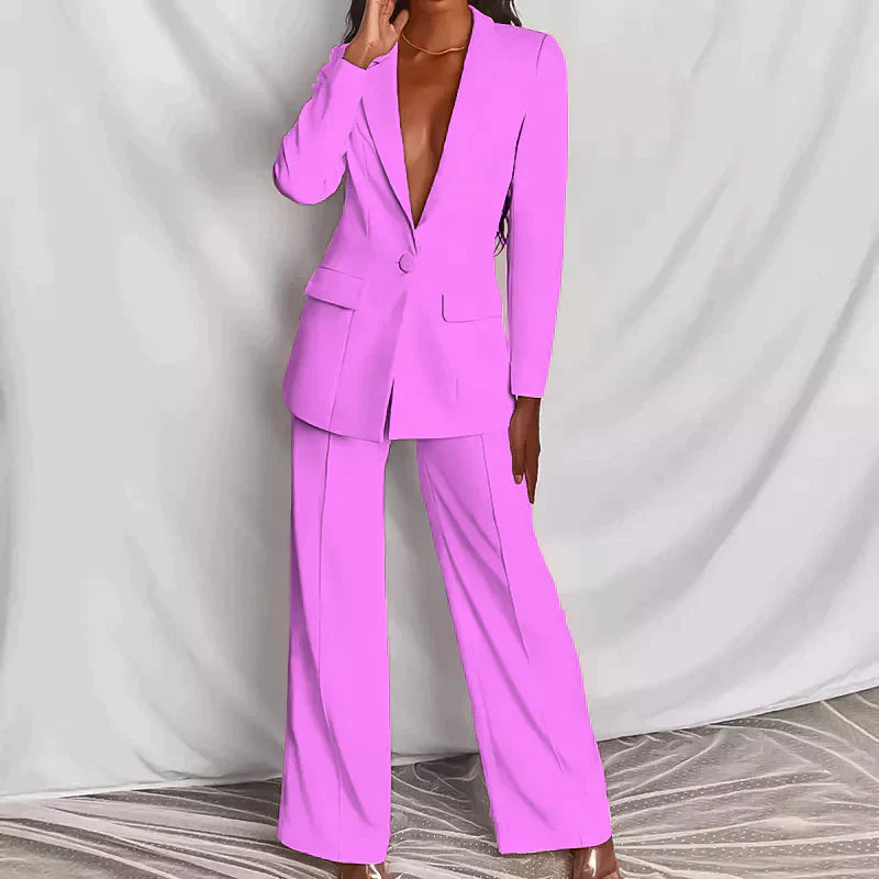 Elegantes Blazer-Hosen-Set