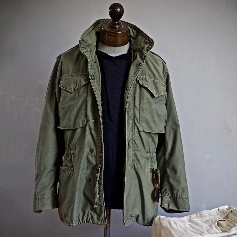 Vietnam-Feldjacke: Robuste Baumwolljacke im Vintage-Look