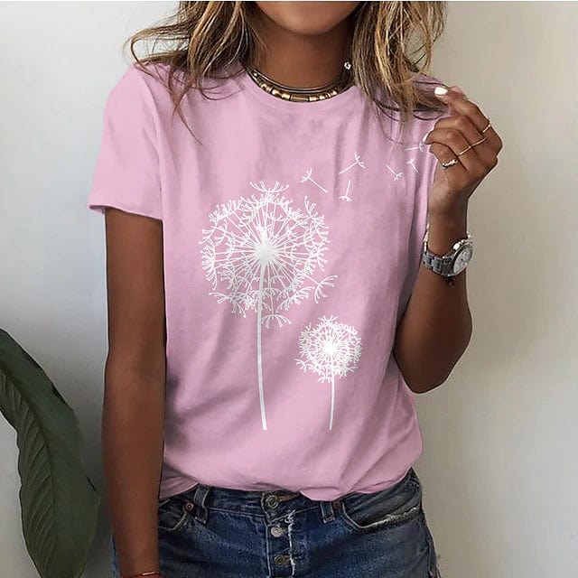 Eleganter Löwenzahn-Shirt: Zeitloses Design & Komfort
