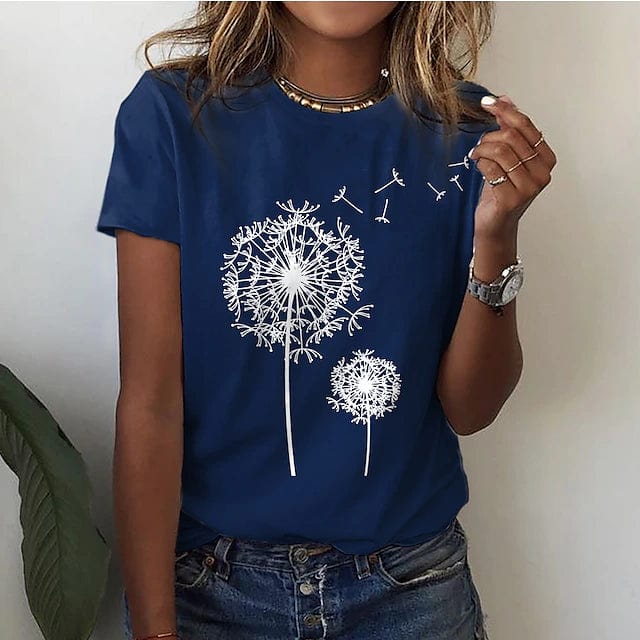 Eleganter Löwenzahn-Shirt: Zeitloses Design & Komfort