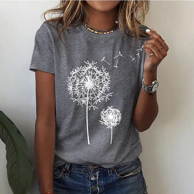 Eleganter Löwenzahn-Shirt: Zeitloses Design & Komfort