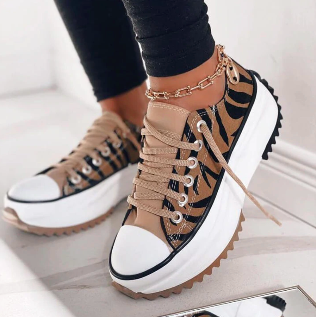 Orthopädische Damen-Plattform-Sneaker