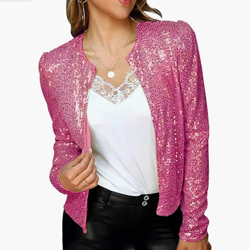 Stilvoller Damen-Blazer mit Glanz