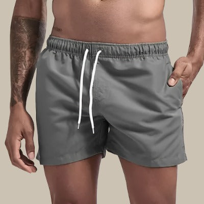 Herren Schwimmshorts Schnelltrocknend Basic