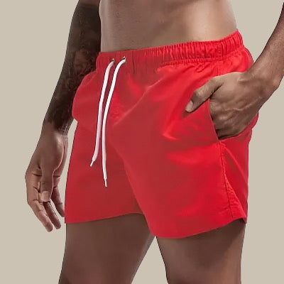 Herren Schwimmshorts Schnelltrocknend Basic