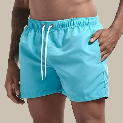Herren Schwimmshorts Schnelltrocknend Basic