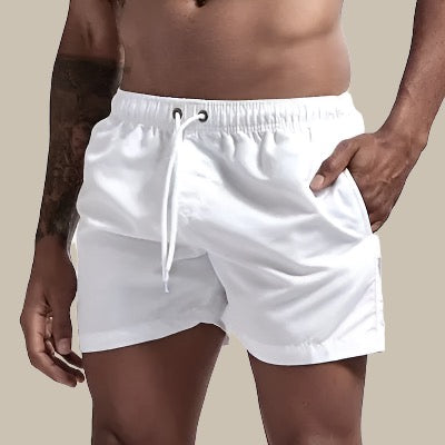 Herren Schwimmshorts Schnelltrocknend Basic