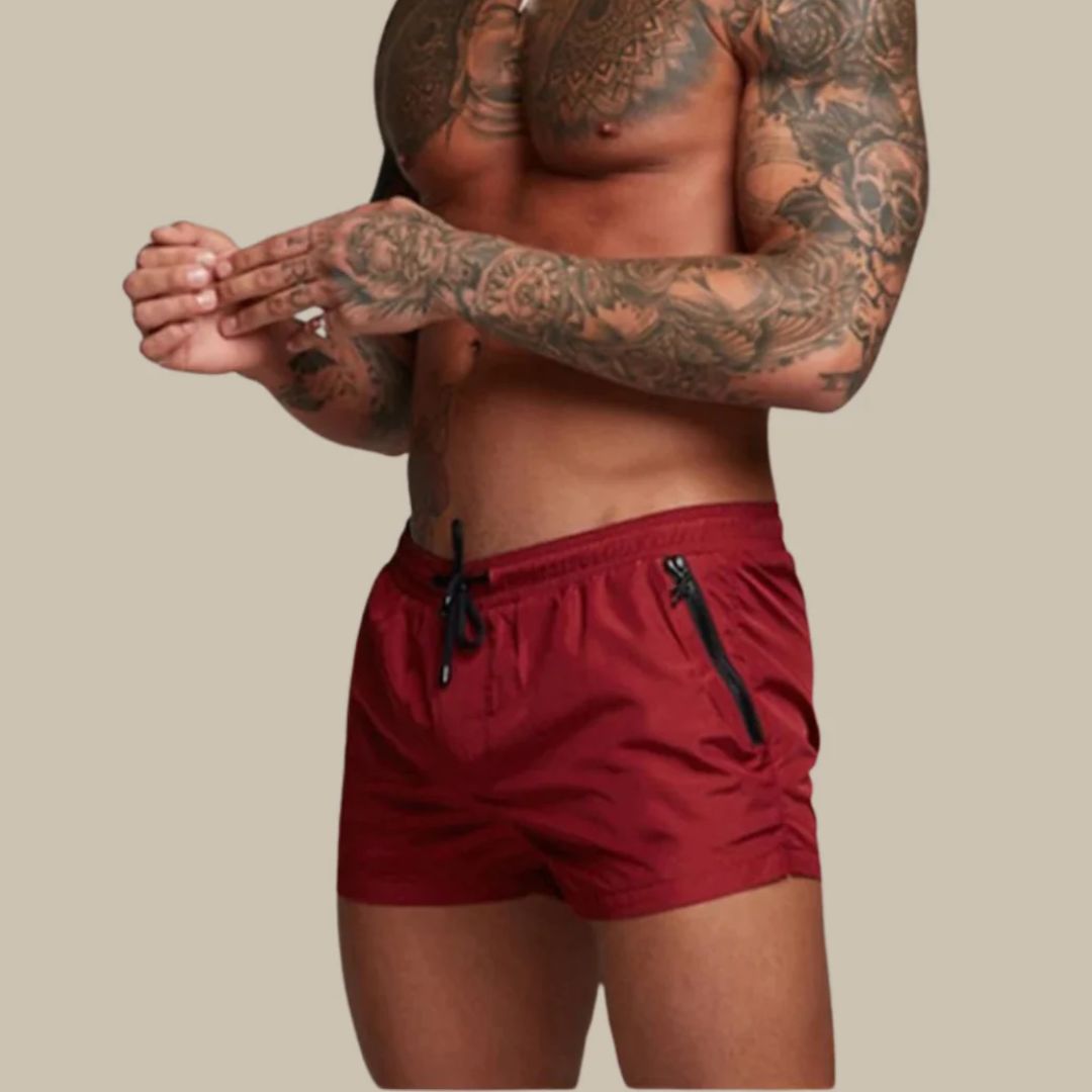 Schnelltrocknende Badehose mit modernem Design