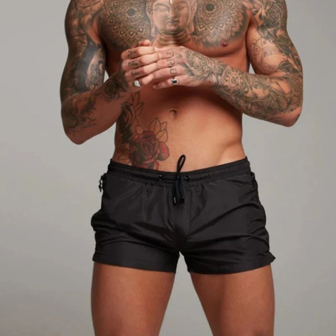 Schnelltrocknende Badehose mit modernem Design