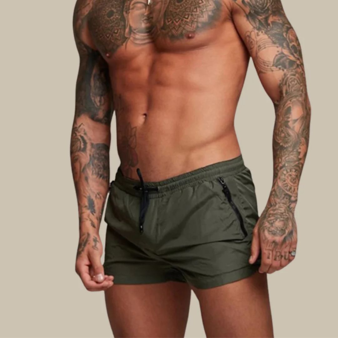 Schnelltrocknende Badehose mit modernem Design
