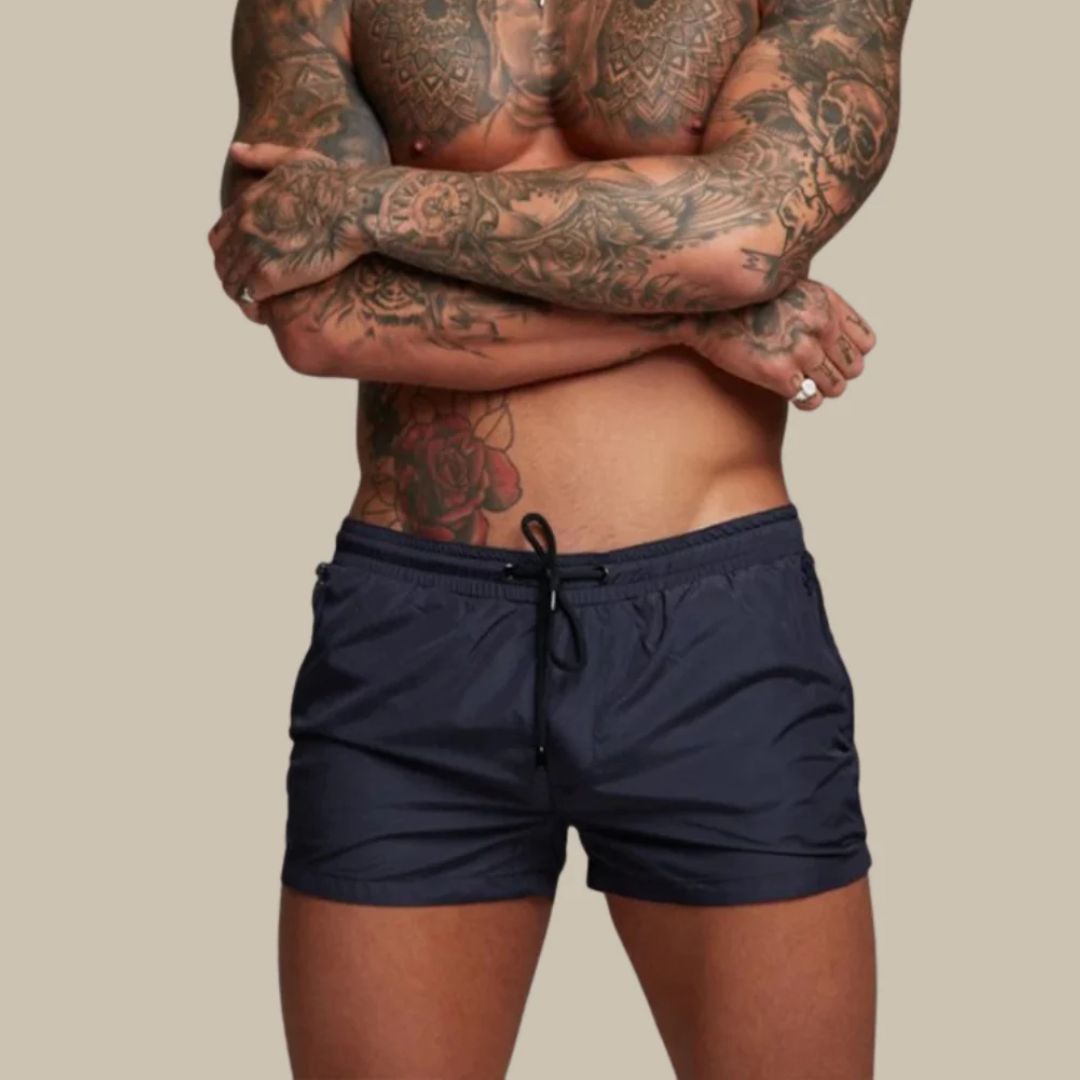 Schnelltrocknende Badehose mit modernem Design